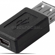 Adapter mini USB na USB żeński