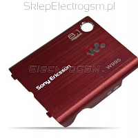 Klapka Baterii Sony Ericsson W995i Czerwona